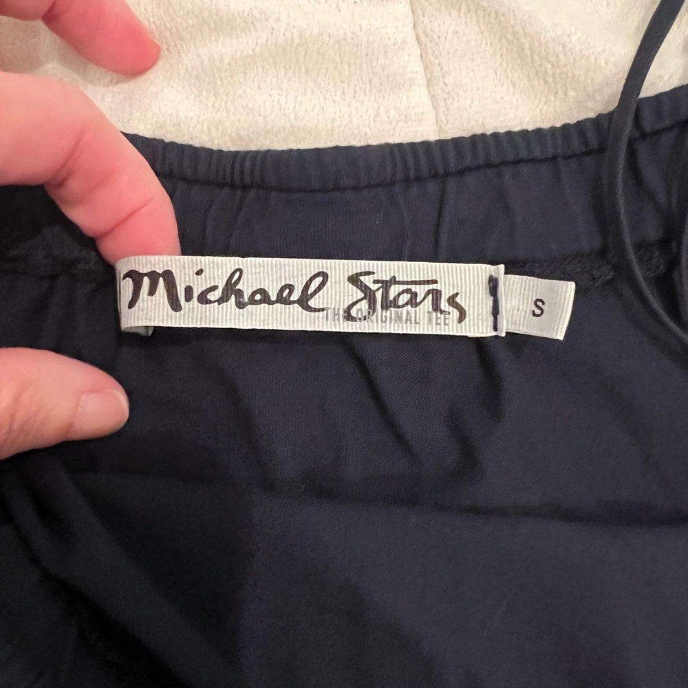 Michael Stars Bandeau Dress | Navy | Size S | Like New - Picture 11 of 11
